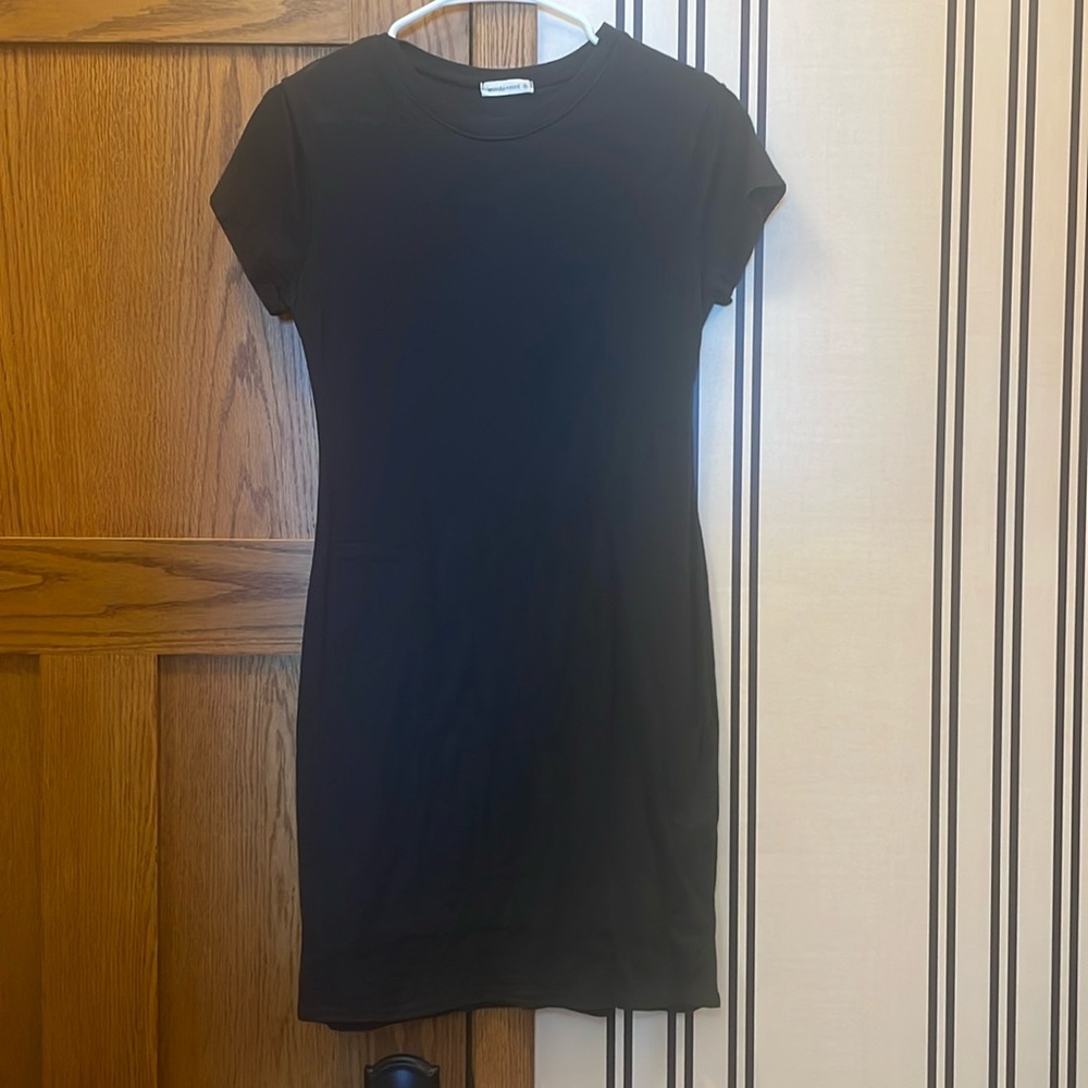 Fully lined tee shirt dress